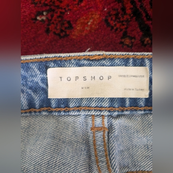 Topshop Mom Shorts Size 8 - Picture 4 of 4
